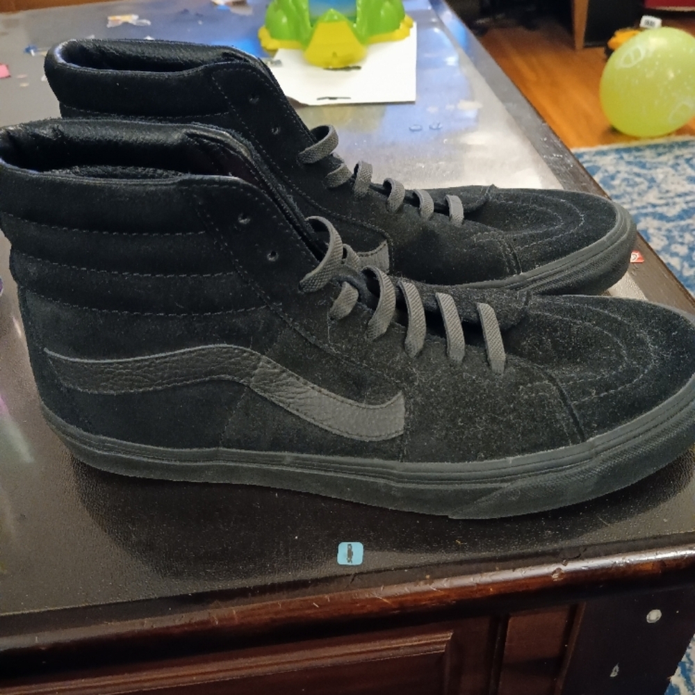 Vans Black High-Top Sneakers